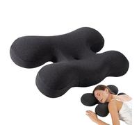 Oreiller orthopédique - 59 x 39,7 x 9,8 cm | Mousse à mémoire de forme cervicale Piillow | Support cervical ergonomique pour dormir sur le dos et le ventre