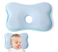 Oreiller orthopédique bébé contre tête plate, oreiller bébé contre tête plate, oreiller bébé déformation tête plate, bébé tête plat