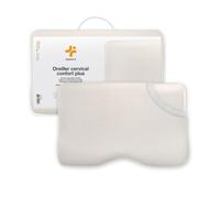 Oreiller Orthopédique Confort Plus Inphysio Oreiller Mémoire de Forme Ergonomique, Anti Acarien, Hypoallergénique, 54 x 33 x 12-6