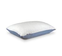 Oreiller orthopédique de qualité supérieure - 50 x 70 cm - Mousse à mémoire de forme et taie d'oreiller - Hauteur maximale : 15 cm