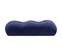 Oreiller orthopédique en mousse à mémoire de forme pour soulager les douleurs aux hanches et aux hanches, coussin de soutien du genou pour les personnes dormant sur le côté et le dos, 45 x 17 x 11 cm