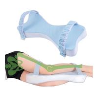 Oreiller orthopédique extra large pour les personnes dormant sur le côté - Oreiller en mousse à mémoire de forme de 53 cm pour soulager les douleurs aux hanches et au dos, oreiller grande taille entre