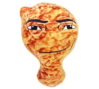 Oreiller Peluche Amusant Gros Bloc Poulet, Coussin Sommeil Nuggets, poupée Souriante, Cadeau Anniversaire garçons Filles (pilons avec Musique)