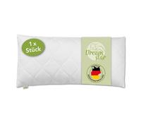 Oreiller piqué premium | ferme | 40 x 80 cm | Oreiller en microfibre pour personnes allergiques | DREAMSTAR