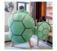 Oreiller portable en forme de coquille de tortue, oreillers en peluche, animaux en peluche, coussin de costume, jouet, cadeaux for enfants et adultes, déguisement, chambre à coucher, salon ( Size : 80