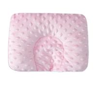Oreiller pour bébé à tête plate | Prévient et corrige la plagiocéphalie | Maille respirante 3D | Coton bio doux | Entièrement lavable | Forme de la tête du nouveau-né Coussin de nuque (One Size)