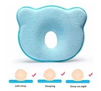 Oreiller pour bébé anti-tête plate, coussin fonctionnel pour prévenir le syndrome de la tête plate, oreiller enfant
