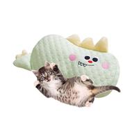 Oreiller pour chat - Coussin doux en peluche pour chats - Pour les amoureux des animaux de compagnie | Lit d'oreiller moelleux | Oreillers pour animaux de compagnie pour pour repos