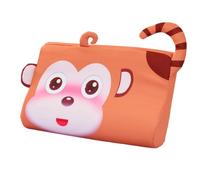 Oreiller Pour Enfant,45 X 27 X 6cm Cale-têtes Pour Sièges Auto Pour Dormir Petit Coussin Pour La Crèche, La Maternelle Pour Les Voyages, Petit Coussin Pour La Peau, Oreiller Ergonomique Dessin Animé