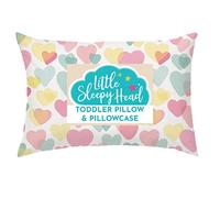 Oreiller pour Enfant avec taie d'oreiller pour Enfant - Doux et hypoallergénique - Meilleur Oreiller pour Les Enfants ! Meilleur Soutien du Cou et Meilleur Sommeil ! Mieux Sieste au lit, dans Un