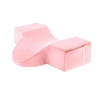 Oreiller pour - Extension De pour Les Yeux, Oreiller De Soutien du Cou, Oreillers Courbes pour Contour du Cou | Coussin Cervical De Greffe De pour Salon De Beauté, avec Poches, Fournitu