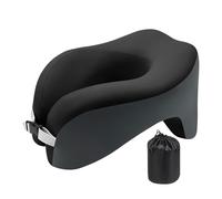 Oreiller pour Le Cou | Oreiller en U pour Avion | Accessoire Sieste en Mousse Mémoire pour Camping Plein Air Cinéma en Famille Bénévoles Professeurs Yoga Trajets en Voiture