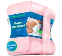 Oreiller pour les genoux conçu par un médecin- Mousse à mémoire de forme orthopédique pour dormeurs latéraux, sciatique, douleurs lombaires- Oreiller pour jambes pour dormir sur le côté- Manuel inclus
