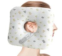 Oreiller pour Piercing de l'Oreille Coussin Ergonomique en Mousse à Mémoire