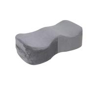 Oreiller pour récupération post-chirurgie - Coussin de siège en mousse haute résilience avec poignée pour plus de confort et de soutien (gris)