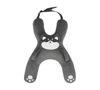 Oreiller Pour Siège Auto Enfant | Avec Coussin En Peluche À Soutien De Cou | Oreiller de Ceinture de Securite pour Sommeil en Voiture,Pour Filles Garçons En Voyage Voiture Camion SUV Train Avion