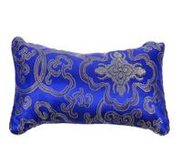 Oreiller Pulsé de Médecine Chinoise en Coton Bleu Portable Couleur Aléatoire | Centre Chinois, Diagnostic du Pouls, Réutilisable, Outil de Soutien Couleur Aléatoire