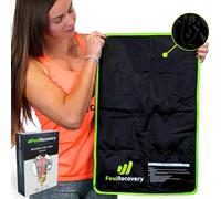 Oreiller Rafraichissant Gel (60x38 cm) - Compresse Chaude & Froide Mal Dos & Jambes - Poche de Glace Extra Large avec Tissu Doux 100% Confort - Coussin Rafraichissant Blessures, Lombalgie & Sciatique