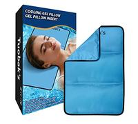 Oreiller Rafraichissant Gel,Oreiller Gel Rafraichissant,Oreiller Refroidissant,Oreiller Froid Gel 60 * 38cm for soulager Les Migraines, la Ménopause, Les Sueurs Nocturnes et Les Bouffées de Chaleur