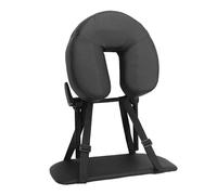 Oreiller Réglable pour le Visage avec Support pour les Mains, Appui-tête de Table de Massage, Coussin de Table de Massage en Forme de U pour le Soutien du Cou et des épaules,