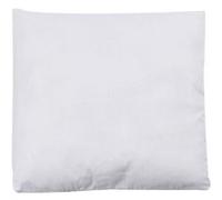 Oreiller rembourré, dim. 25x25 cm, blanc, rembourrage 100 gr polyester , 1pièce