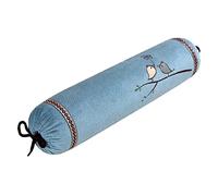Oreiller Sobakawa, oreiller de cou de cylindre de sarrasin Oreiller de traversin réglable Soutien du cou cervical Soulagement de la douleur du cou Respirant Sommeil frais (Couleur : C)