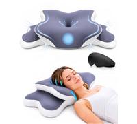 Oreiller SOYA 3.0 Ergonomique Mémoire De Forme,SOYA Paris Oreiller 3.0，C | Oreiller Japonais Soya 3.0 Cervical à Coussin Double Hauteur Pour Dormir Sur Le Côté, Sur Le Dos Et Sur Le Ventre