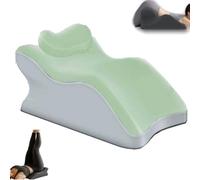 Oreiller Spark de Vitaxs, oreiller de couple d'angle de 27 degrés pour un positionnement parfait, oreiller cale multi-positions en mousse à mémoire de forme avec surface incurvée, design ergonomique