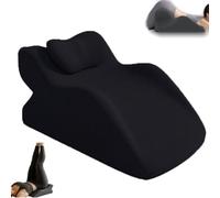 Oreiller Spark de Vitaxs, oreiller de couple d'angle de 27 degrés pour un positionnement parfait, oreiller cale multi-positions en mousse à mémoire de forme avec surface incurvée, design ergonomique