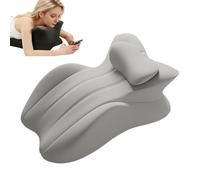 Oreiller Sweet Spot amélioré, oreillers pour Couples à 27 degrés, Oreiller Ergonomique en Mousse à mémoire de Forme pour Adultes, Soutien Profond/Forte résilience pour s'asseoir, Lire et se déte Gray