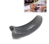 Oreiller Vertical de Repos de Cou de Cuvette de Shampooing de Silicone Mou pour L'évier de Lavage de Cheveux de Salon, Cheveux Lavabo Bassin Oreiller 3,1 * 5,0 pouces