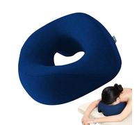 Oreiller Visage Face Le Bas | Support Ergonomique Anti-Dérapant,Coussin De Massage pour Tête avec Table pour Lit,pour Dormeur Latéral Récupération Piercing Sieste Bureau Maison Voyage