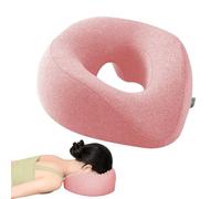 Oreiller Visage Massage - Oreiller Ergonomique Mousse Mémoire à Housse Amovible Anti-Glissement,Coussin Confort pour Piercing et Repos | pour Dormeur Latéral Récupération Piercing Sieste Bureau Maison