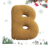 Oreillers Avec Lettres De L'alphabet - Coton Doux, Coussin Doux Avec Initiales De L'alphabet, Coussin En Peluche En Forme De Lettre, Décoratif | Oreiller À D'alphabet Confortable, Décoration De Vo