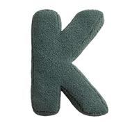 Oreillers avec lettres de l'alphabet, coussin avec lettres anglaises,Coussin à doux lettre - Peluche décorative anglaise, oreiller câlin avec lettres initiales de A à Z pour, adultes et amis