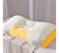 Oreillers cervicaux ergonomiques, noyau doux et qui ne s'effondre pas, assurant un soutien du cou, protégeant la colonne cervicale et facilitant le sommeil, sommeil confortable for les dormeurs sur le