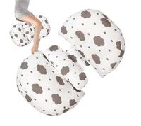 Oreillers de grossesse | Coussin de sommeil de grossesse pour dormir - Coussin de corps doux pour ceux qui dorment sur le côté, coussin de coin de maternité pour femmes enceintes, soutient