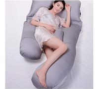 Oreillers De Grossesse Pour Dormir, Oreiller De Grossesse Pour Tout Le Corps, Coussin De Grossesse En Forme De U, Housse En Coton Lavable, Coussin De Soutien De Maternité Pour Femmes Enceintes, Noël,