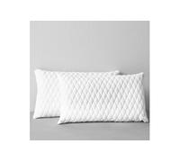 Vidaxl 2x Oreillers 80x40x14 Cm Mousse Ã Mã©Moire De Forme