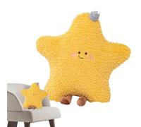 Oreillers Mignons, Peluche Lune Moelleuse, Coussin Ergonomique Doux en Tissu Peluche pour Soulagement du Cou Et Soutien Lombaire Sommeil Lit Bebe Femme