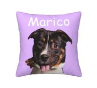 Oreillers personnalisés pour Animaux de Compagnie Oreiller avec Photo d'animalOreiller personnalisé avec Photo nom Oreiller pour Chien Oreiller pour Chat Cadeaux commémoratifs pour Animaux