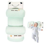 Oreillers pour bébé, oreiller pour nouveau-né pour éviter la tête plate, oreiller de mise en forme de la tête pour bébés, réglable