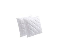 Oreillers - PROMO LINGE - Flocon Mémoire de Forme - Polyester - 60 x 60 cm - Blanc