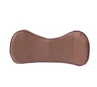 oreillers tour de cou pour auto appuie tête respirant support de cou Coussin ergonomique coussin de nuque confortable de voiture Oreiller de voyage，Cuir Pu Marron (Taille),1