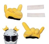 Oreilles De Casque Décoration - Accessoires de Farce avec Gestes Amusants et Drôles | Accessoires De Décoration Pour Casque Ski,Pour Homme Ami Passionné De Cyclisme Adolescent Amateur De Bicyclette Fa