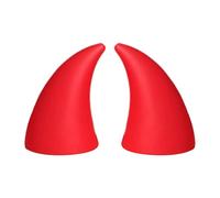 Oreilles de Casque, décorations en Corne de Diable | Illuminez Le décor de Chapeau de Moto | Accessoires de noël, Fixation de Casque de Ski, Cornes décoratives réutilisables pour Les Amis et la