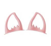 Oreilles de Chat pour Moto | Attaches de Coiffe | 1 Paire Creative Cat Ears Hard Hat Autocollant | Accessoire pour Les Oreilles de Peau et bâton, Cornes de Chapeau de Ski adhésif, attacamen