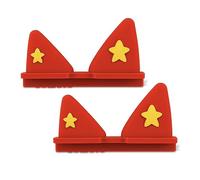 Oreilles de Remplacement pour Tonie Box, Accessoire pour Toniebox Répare, Oreilles Externes Seules, avec des Étoiles Jaunes, Lot de 2, Roughe