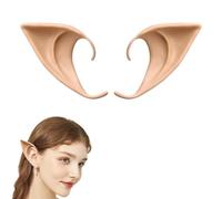 Oreilles d'elfe en latex, oreilles d'elfe, accessoires pour cosplay d'elfe, fête de Noël, Halloween, carnaval, fête de fête (centre)