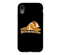 Oreilles pour Jours Siestes pour Les semaines Basset Hound Coque pour iPhone XR